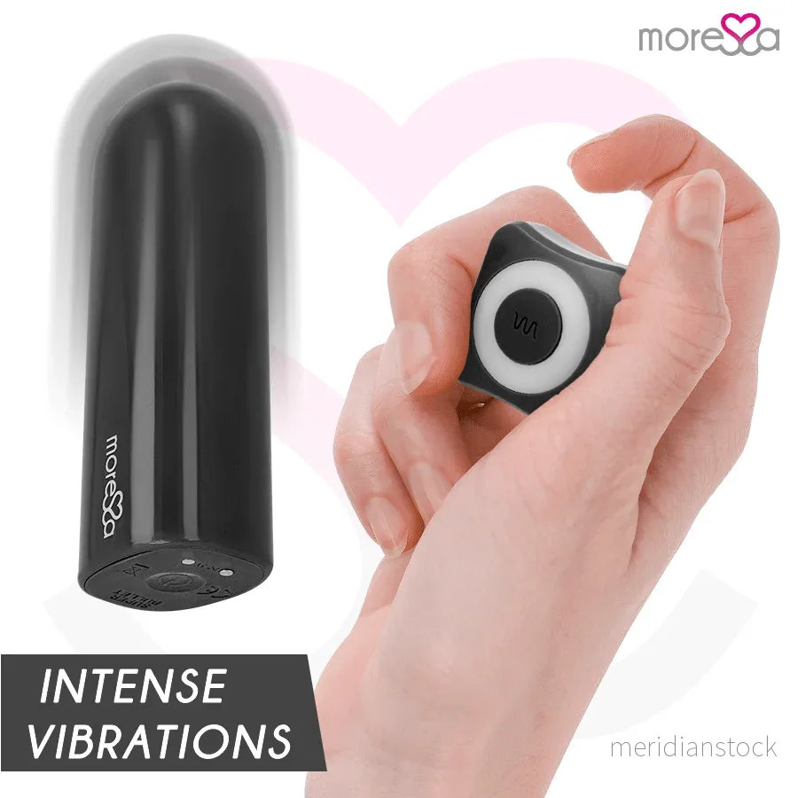 MORESSA - NIX VIBRATOR REMOTE CONTROL BLACK - Bild 3