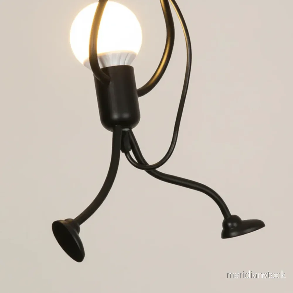 Lekfull dekorativ taklampa - HappyHanger - Bild 3