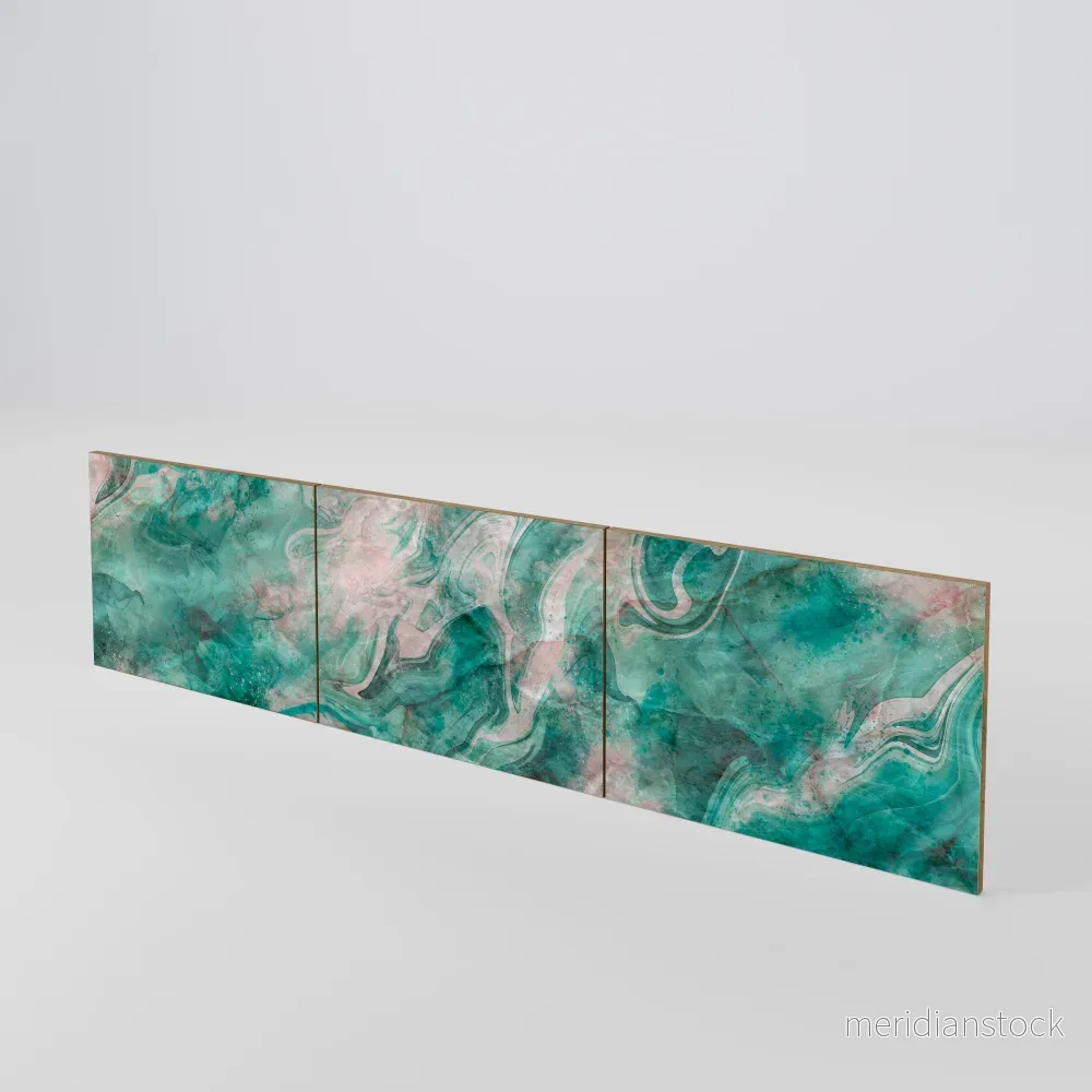 ABSTRACT ALCHEMY Luckset med 3 dörrar till TV-bänk