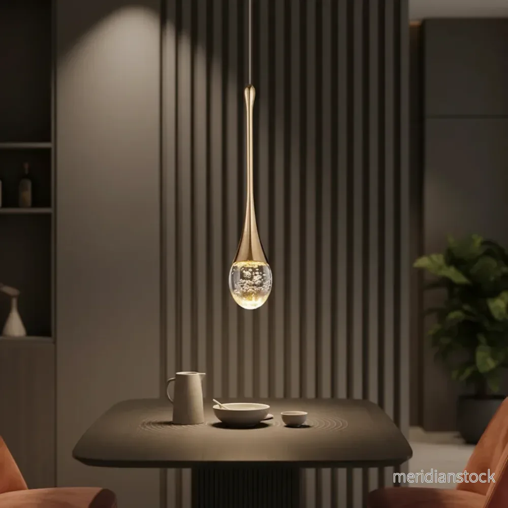 Hänglampa Droppformad Glas - SoftLumen
