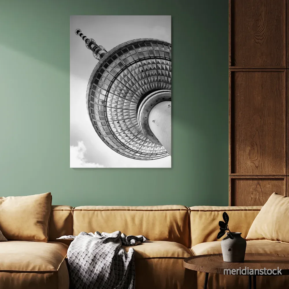 BERLINER FERNSEHTURM Vertical Canvas Print BERLINER FERNSEHTURM Vertical Canvas Print