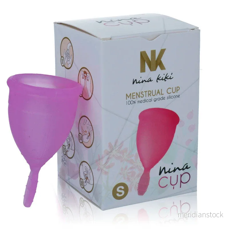 NINA KIKÍ - MENSTRUAL CUP PURPLE - SIZE S - Bild 3