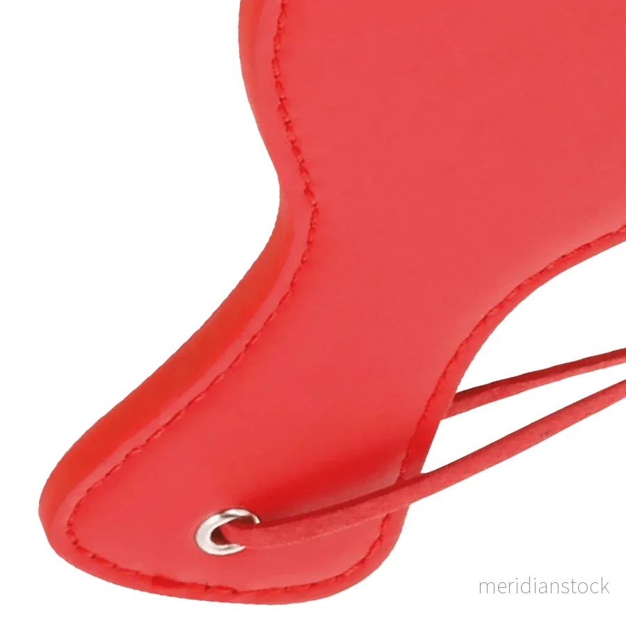DARKNESS - RED ROUNDED FETISH PADDLE - Bild 2