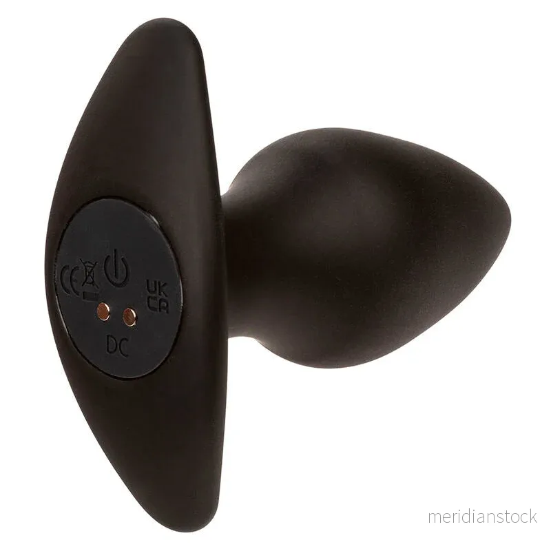 CALEXOTICS - ROCK BOTTOM PERFECT ANAL PLUG 10 VIBRATIONS SILICONE BLACK - Bild 3