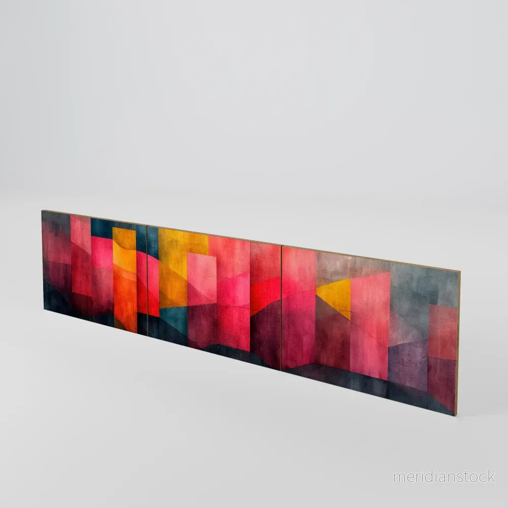 COLORFUL SOUNDS Luckset med 3 dörrar till TV-bänk COLORFUL SOUNDS Luckset med 3 dörrar till TV-bänk