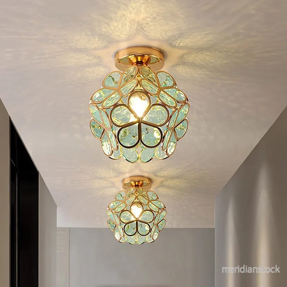 Taklampa med glasblommor - FloraGlow - Bild 2