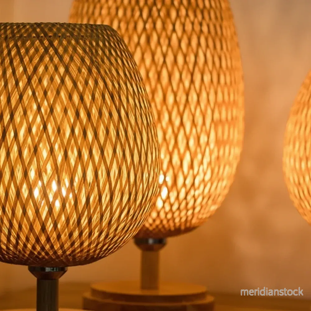 Vintageinspirerad belysning - Bamboo Glow - Bild 3