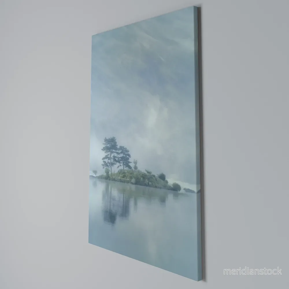 SILVER LAKE Vertical Canvas Print - Bild 3