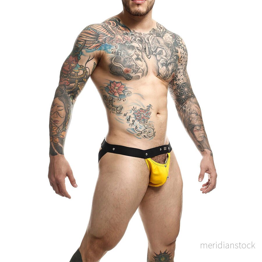 MOB - DNGEON JOCKSTRAP YELLOW SPORTSMAN ONE SIZE - Bild 3