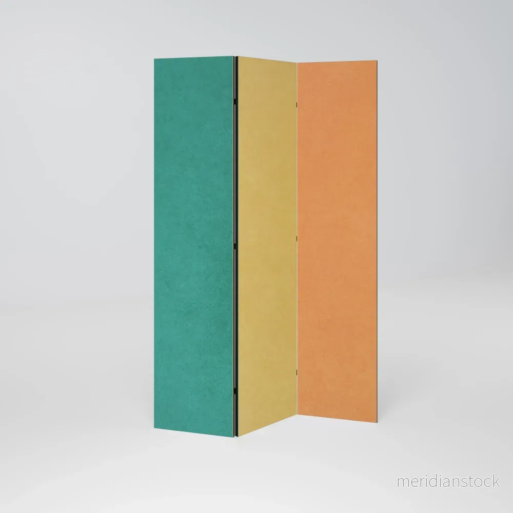 VIVA LA COLOR Dekorativ rumsavdelare – 3 paneler