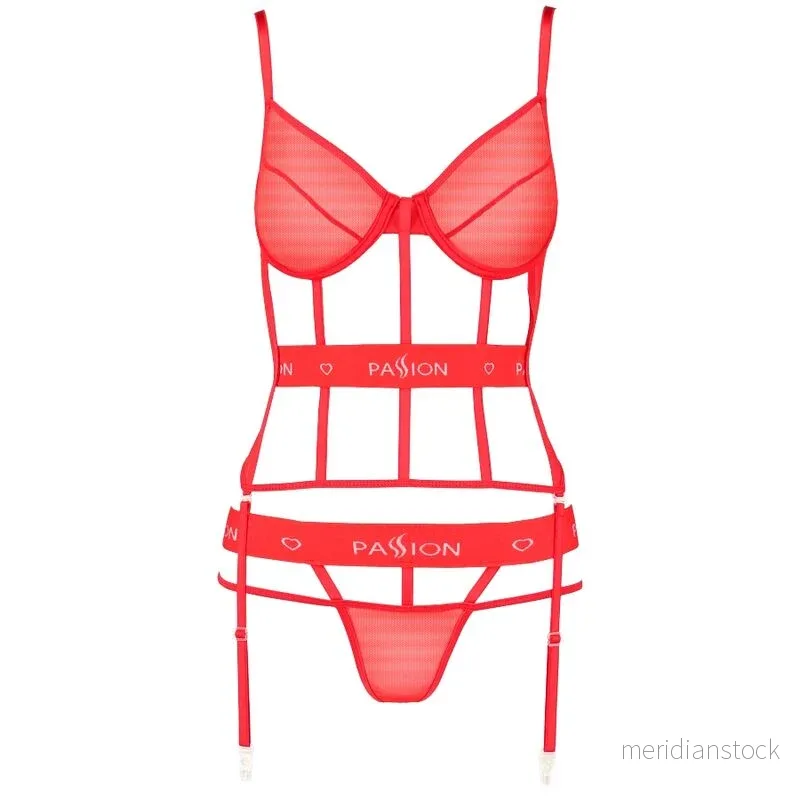 PASSION - KYOUKA CORSET RED S/M - Bild 2