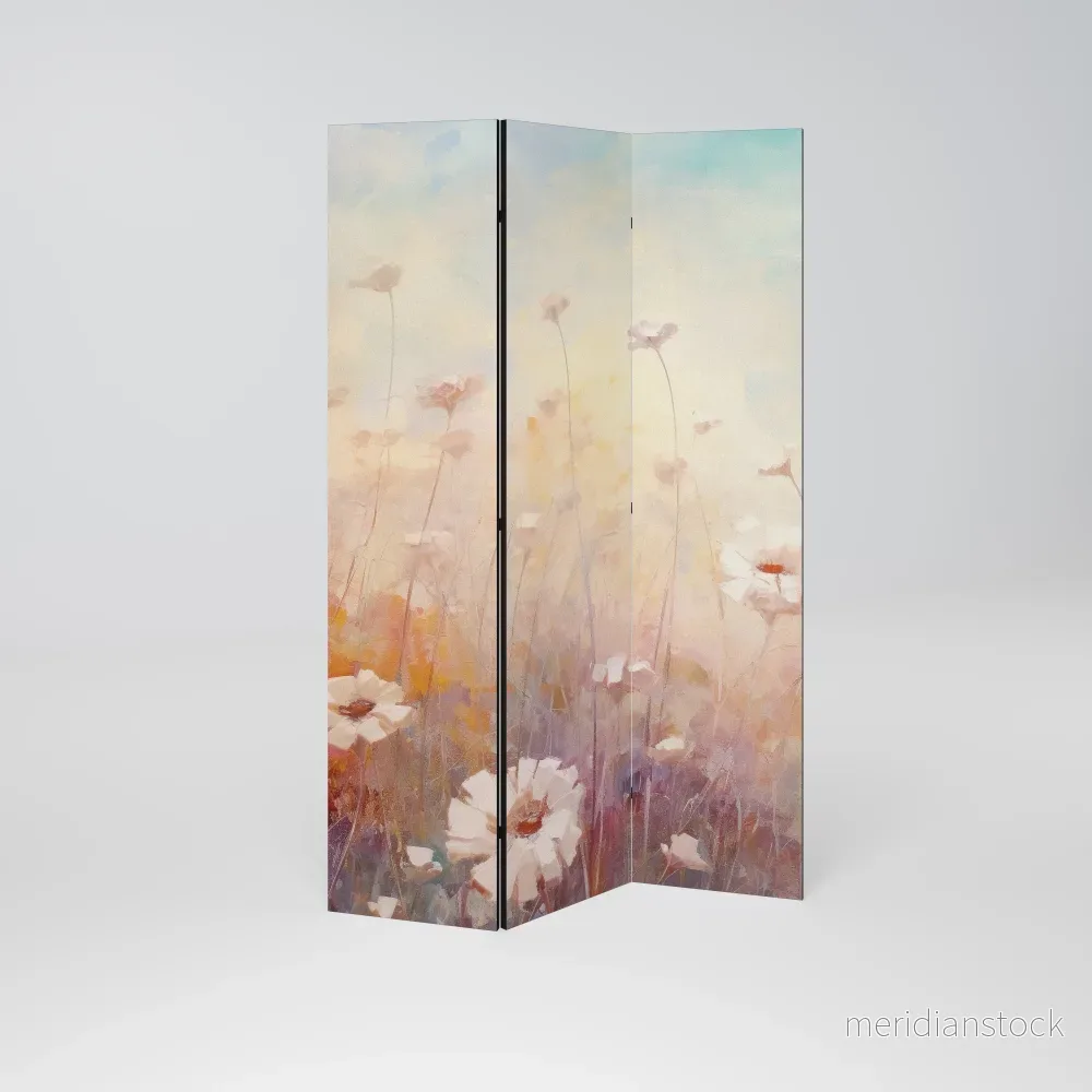 BREEZE OF COLORS Dekorativ rumsavdelare – 3 paneler