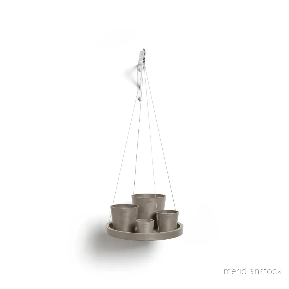 Krukfat hängbar 36cm taupe - Bild 2