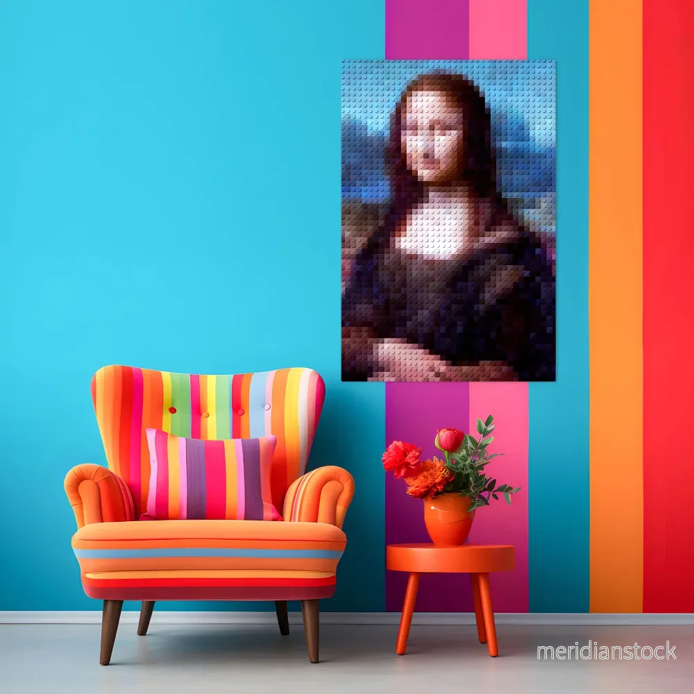 CONSTRUCTIVE ART Vertical Canvas Print CONSTRUCTIVE ART Vertical Canvas Print