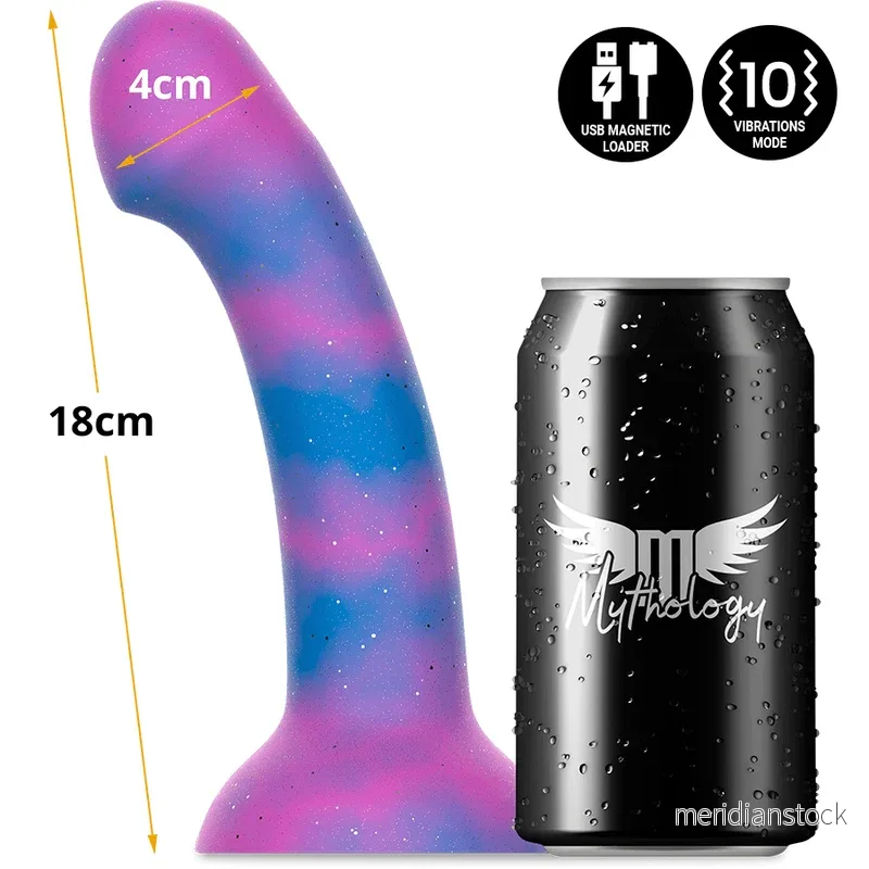 MYTHOLOGY - DION GALACTIC DILDO M - VIBRATOR WATCHME WIRELESS TECHNOLOGY COMPATIBLE - Bild 3
