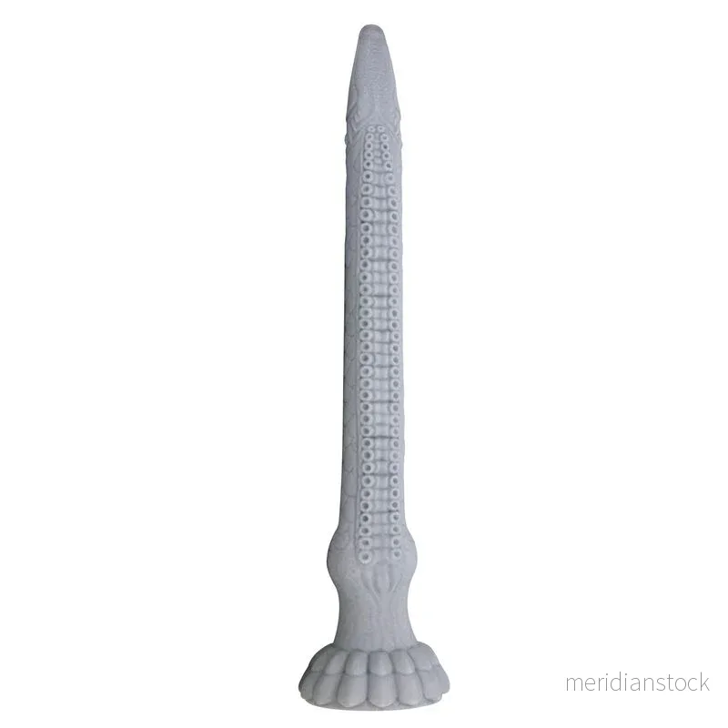 POWER MONSTERS - BASILISK FANTASY SILICONE DILDO 43 CM Ø 5 CM