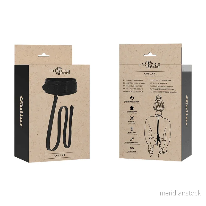 INTENSE - FETISH VEGAN LEATHER COLLAR - Bild 2