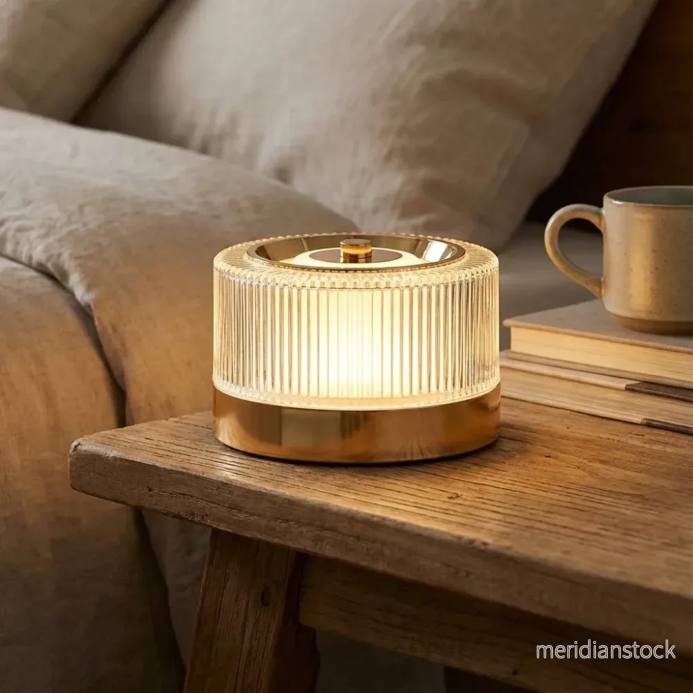 Kompakt touch-dimbar lampa – Glimressa