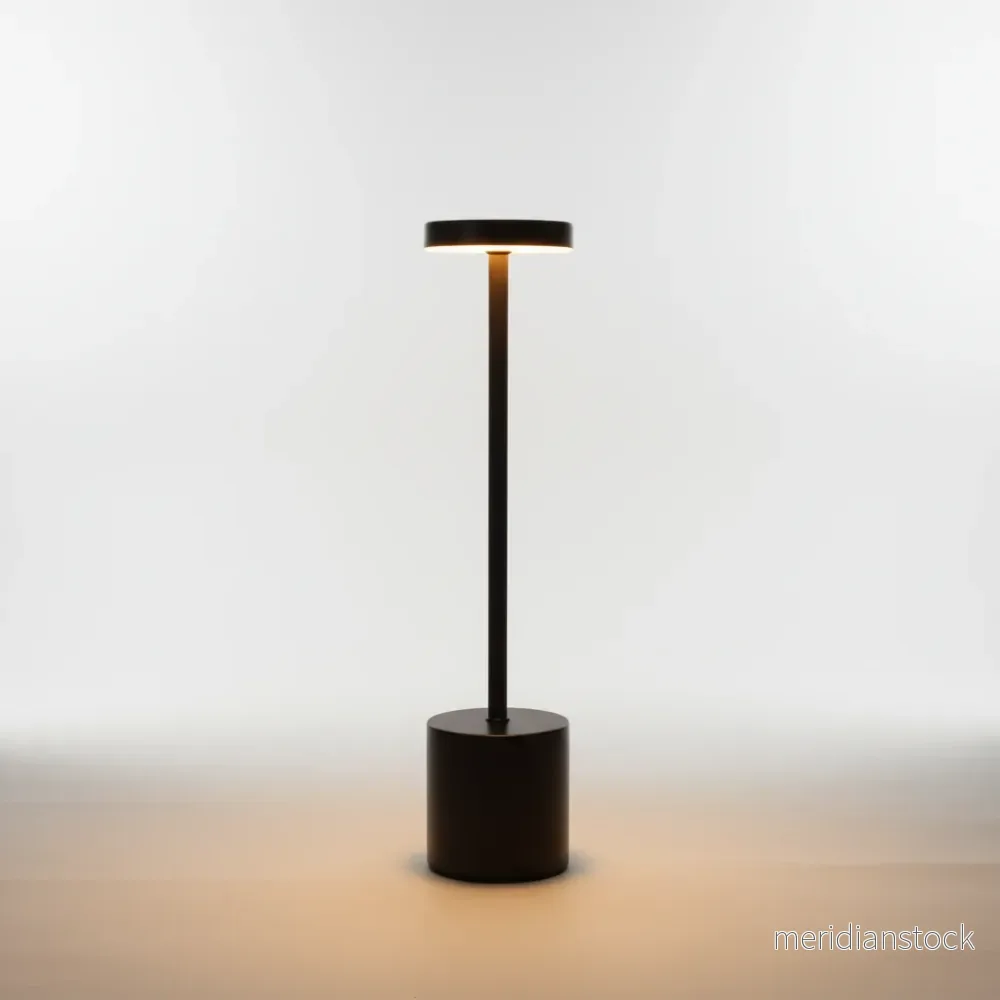 Trådlös LED-bordslampa i metall - Glowara - Bild 2