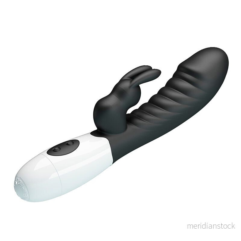 PRETTY LOVE - NAUGHTY BUNNY 30 FUNCTION RABBIT VIBRATOR BLACK - Bild 3