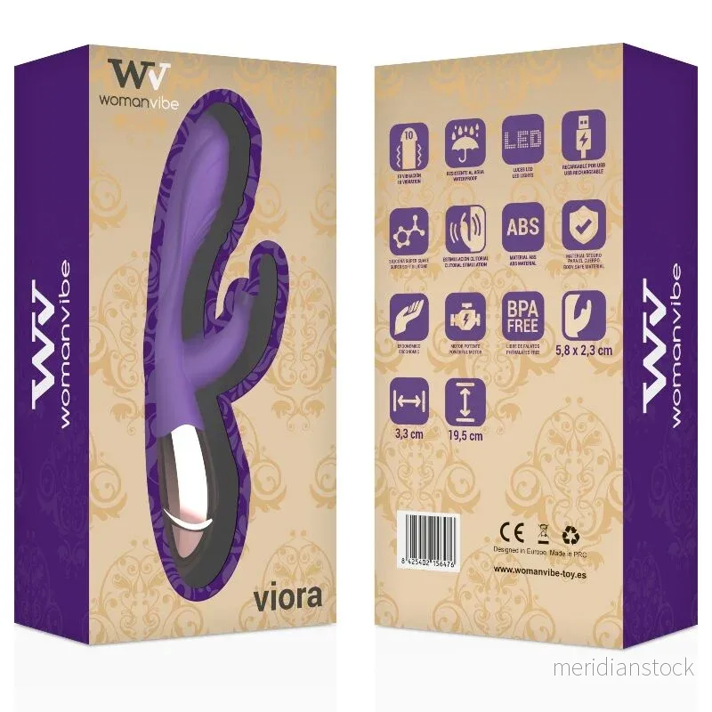 WOMANVIBE - VIORA SILICONE RECHARGEABLE VIBRATOR - Bild 2