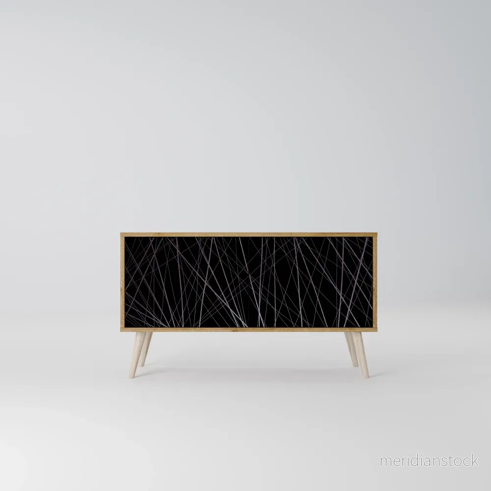 SHIMMER SPIDERGRAM Kompakt TV-bänk med 2 dörrar - Bild 2