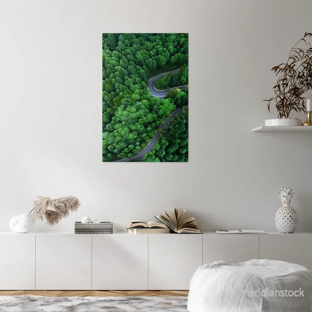 ENCHANTED FOREST RIDE Vertical Canvas Print - Bild 2
