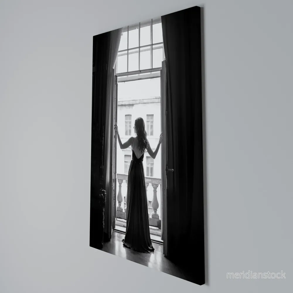 WINDOW TO WONDERS Vertical Canvas Print - Bild 3
