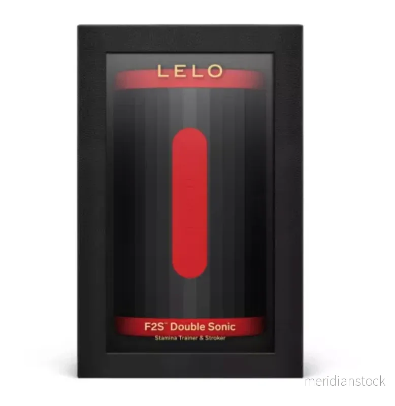 LELO - F2S DOUBLE SONIC MALE STROKER WITH DUAL SONIC STIMULATION RED - Bild 3