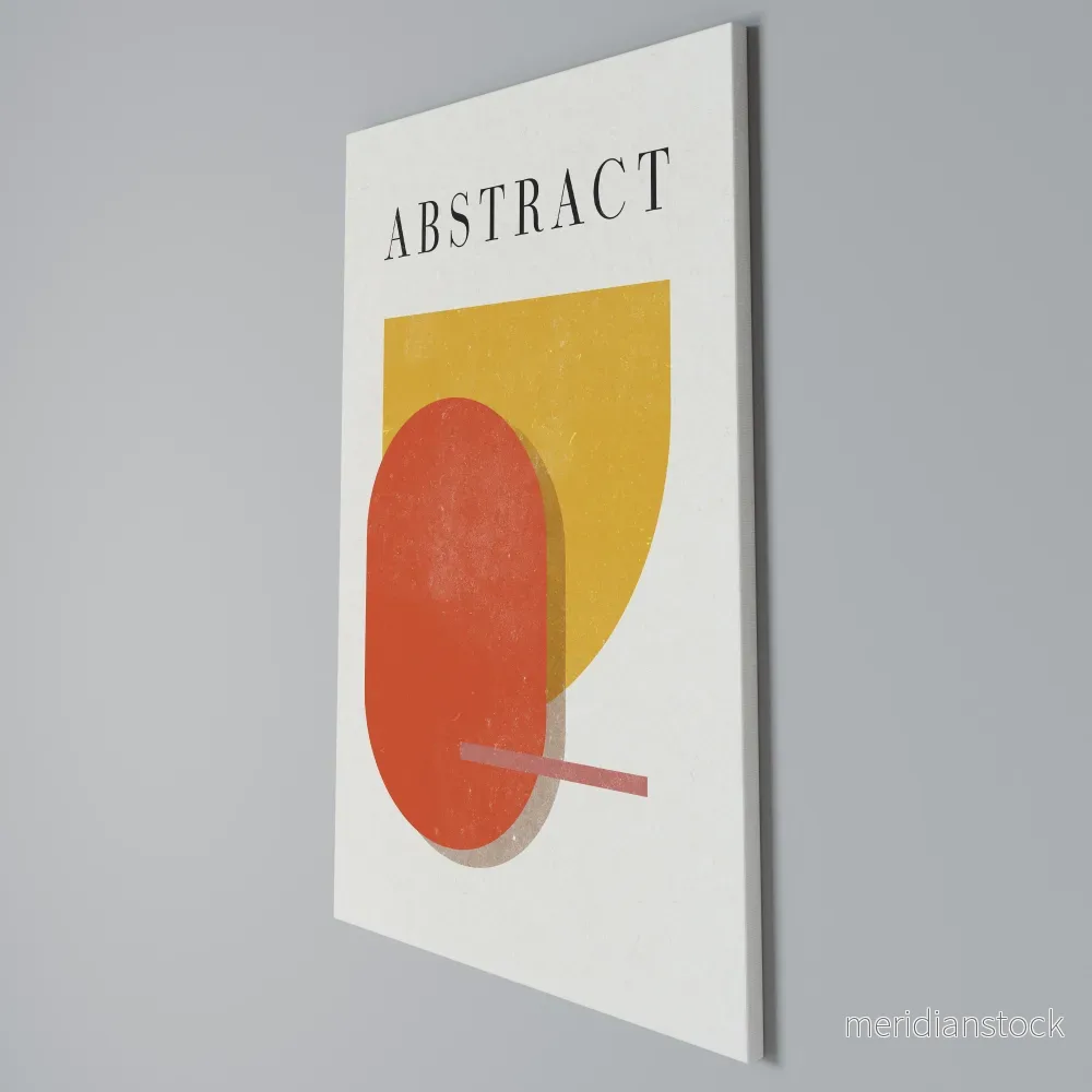 PLAYFUL COMPOSITION Vertical Canvas Print - Bild 3