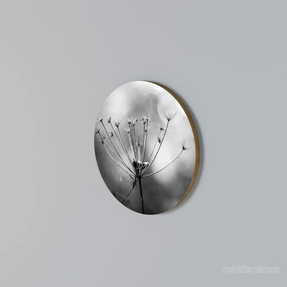 MINIMALIST BLOOM Rund väggdekor - Bild 3