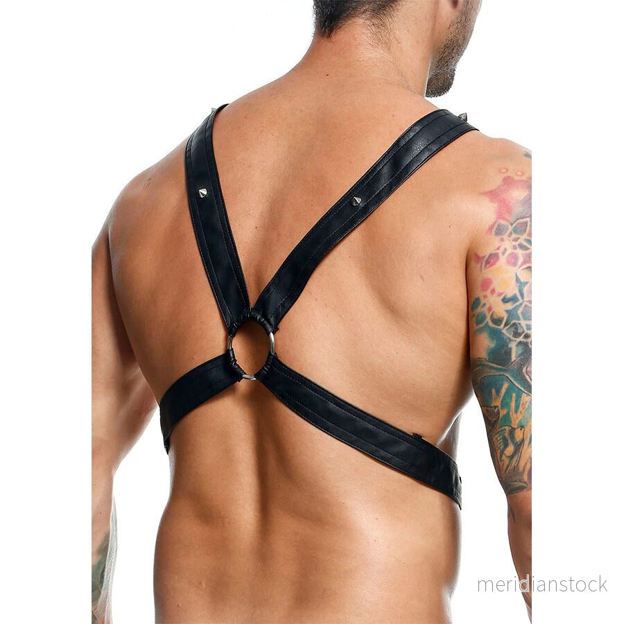 MOB - DNGEON CROSSED BLACK CHAIN HARNESS ONE SIZE - Bild 3