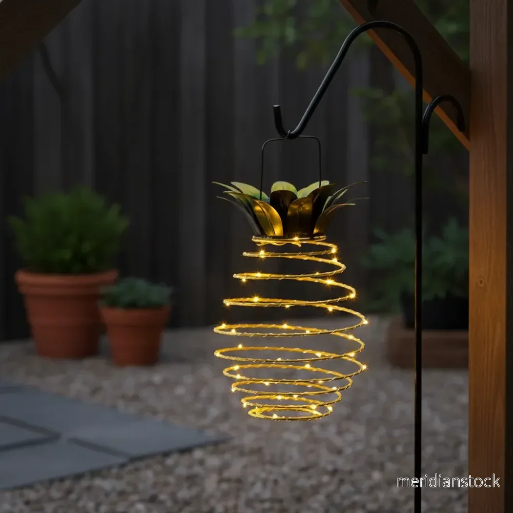 Solcellsdriven utomhusbelysning - GlowPine