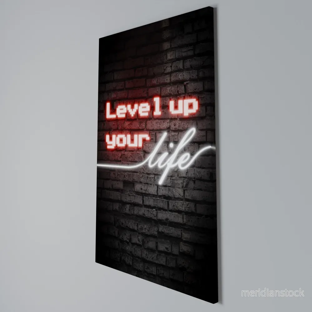 IGNITE YOUR ASPIRATIONS Vertical Canvas Print - Bild 3