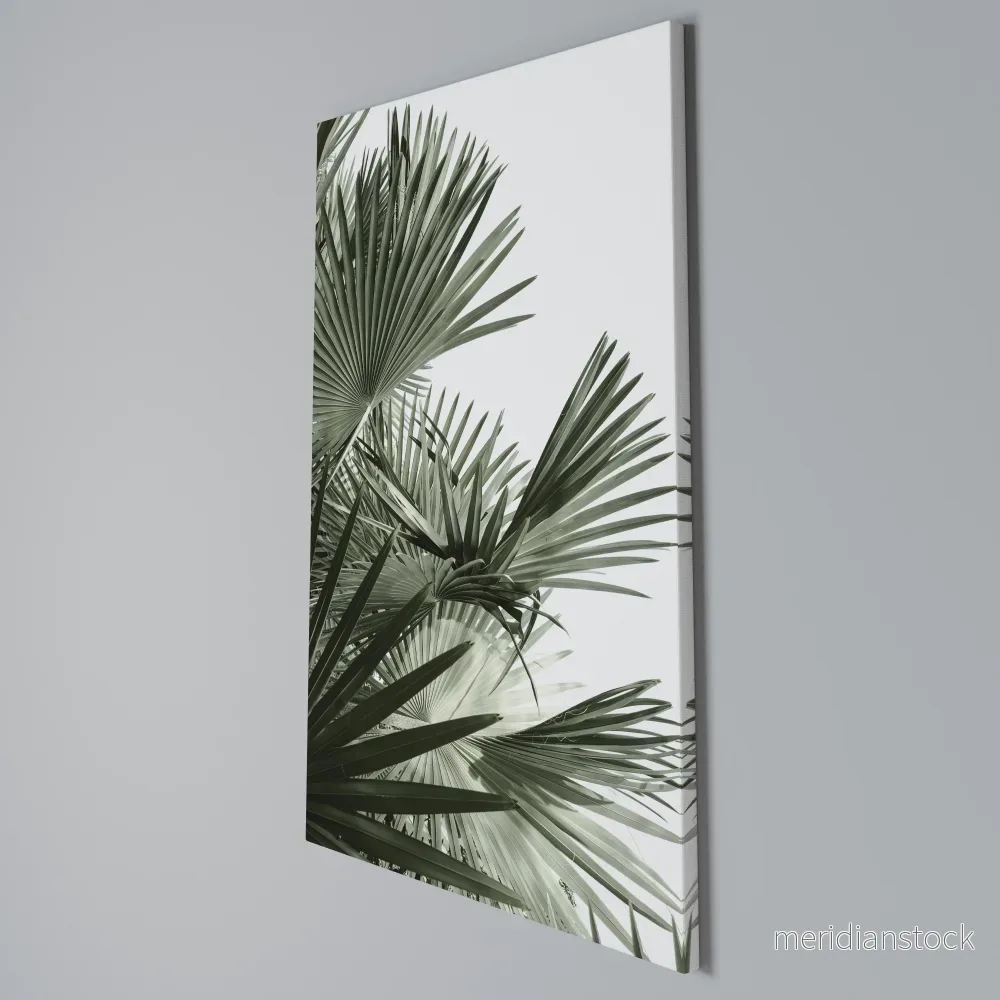 PALM PARADISE DANCE Vertical Canvas Print - Bild 3