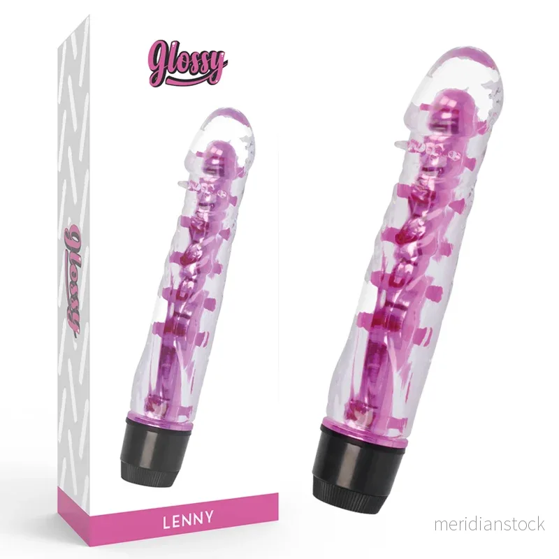 GLOSSY - LENNY VIBRATOR PINK