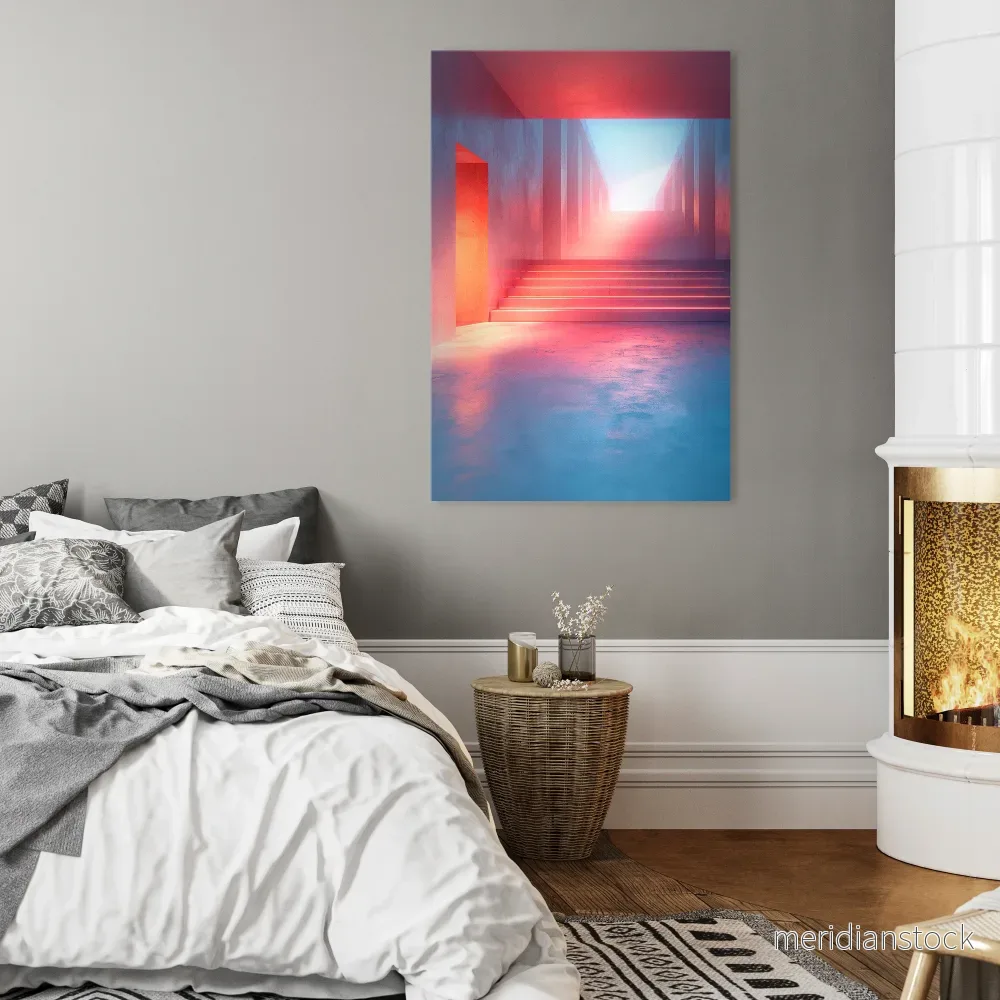 BRIGHT DIRECTION Vertical Canvas Print - Bild 2