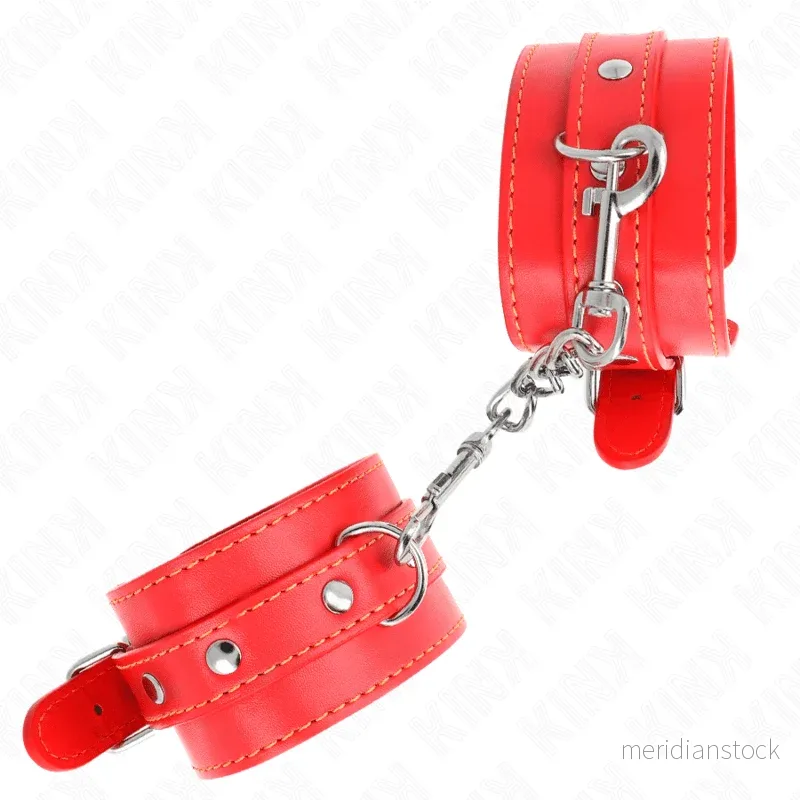 KINK - THIN WRIST RESTRAINTS RED ADJUSTABLE 21-33 CM - Bild 3