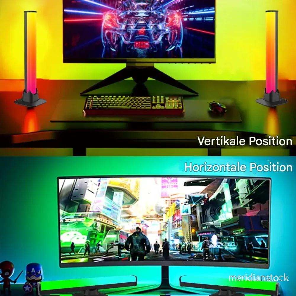 Musiksynkronisering LED-ljusslingor – LumiRhythm Musiksynkronisering LED-ljusslingor – LumiRhythm