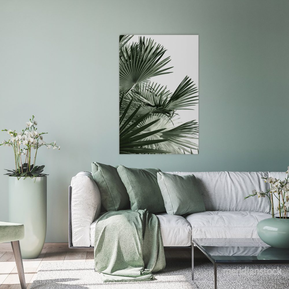 PALM PARADISE DANCE Vertical Canvas Print - Bild 2