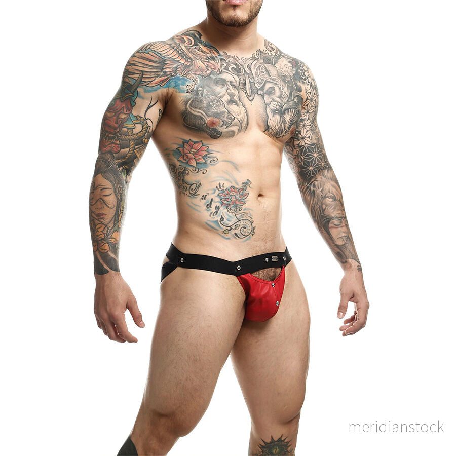 MOB - DNGEON JOCKSTRAP ATHLETE RED ONE SIZE - Bild 3