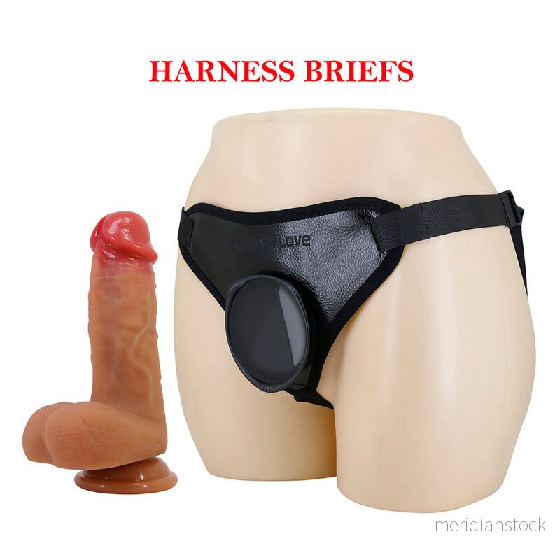 PRETTY LOVE - UNIVERSAL STRAP-ON HARNESS WITH REALISTIC DILDO - Bild 3