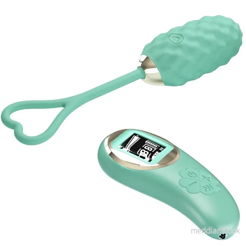 PRETTY LOVE - VIVIAN GREEN REMOTE CONTROL VIBRATING EGG