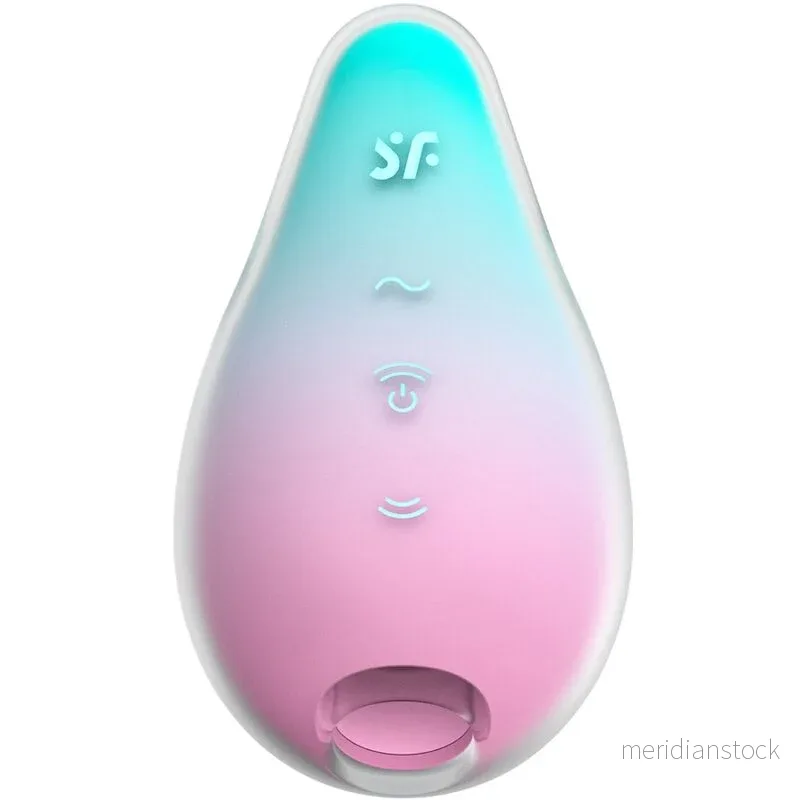 SATISFYER - MERMAID VIBES STIMULATOR & VIBRATOR MINT AND PINK - Bild 2