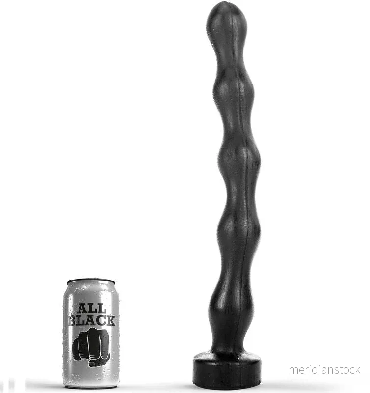 ALL BLACK - ANAL BEADS 41,5 CM