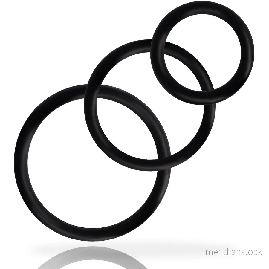 ADDICTED TOYS - RINGS SET FOR PENIS BLACK - Bild 2