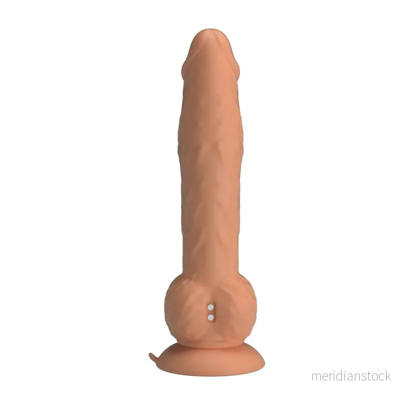 PRETTY LOVE - EREN THRUSTING VIBRATING DILDO 20.5 CM Ø 4.5 CM NATURAL - Bild 2