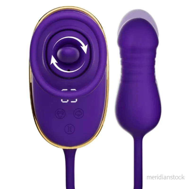 SHE.E.O - CLITORAL SUCTION TOOL WITH LICKING EFFECT AND PURPLE ANAL STIMULATOR - Bild 2