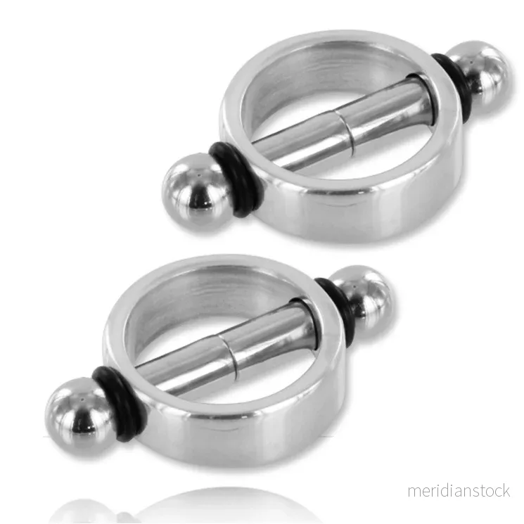 METAL HARD - MAGNETIC NIPPLE Clamps PAIR - Bild 2