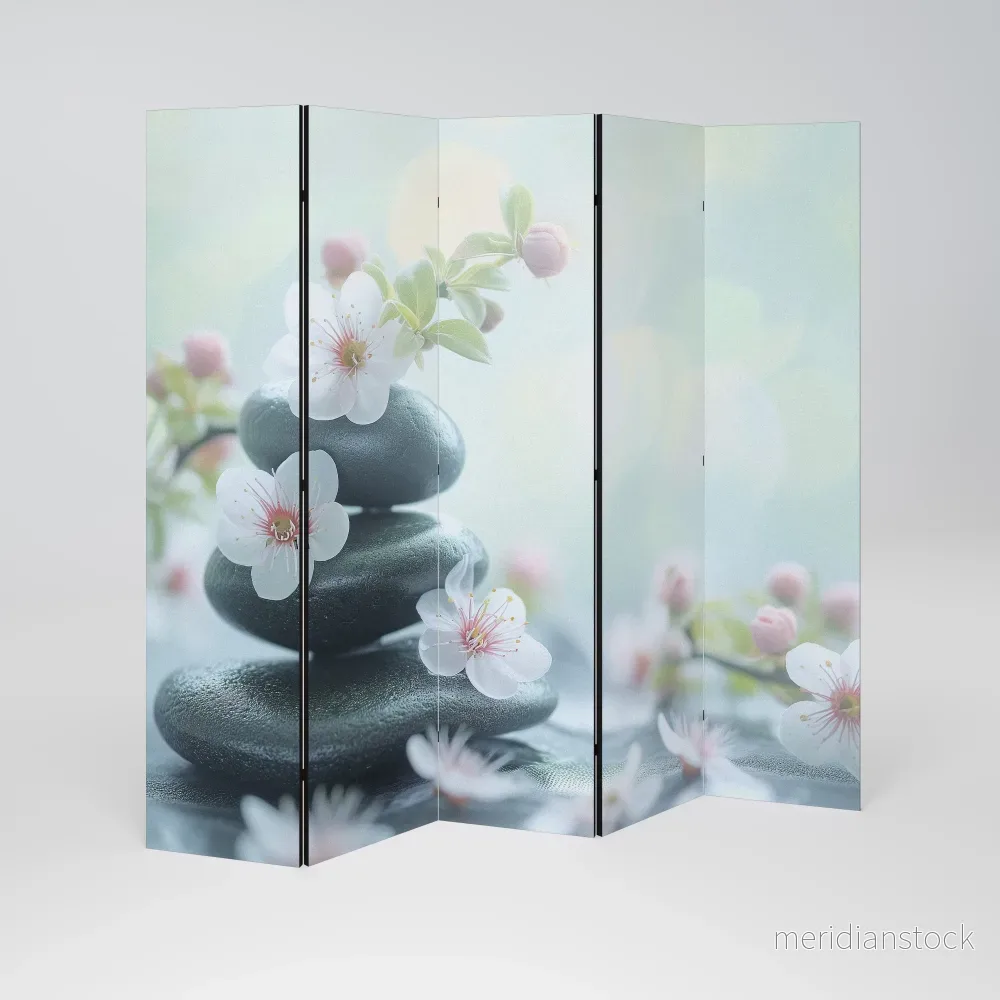 MINDFUL MOMENTS Dekorativ rumsavdelare – 5 paneler - Bild 2